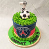  Indulging in a game of football when your favourite team is playing isn’t just for the eyes but for the heart. The same can be said about this Paris Saint Germain cake. So let’s kick the celebrations off the right way: with the ultimate Paris football cake for the ultimate PSG fan.