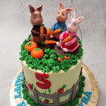  The design of this Peter Rabbit cake is both a buttercream dream and fairytale fantasy for kids, all wrapped up into one Peter Rabbit birthday cake.