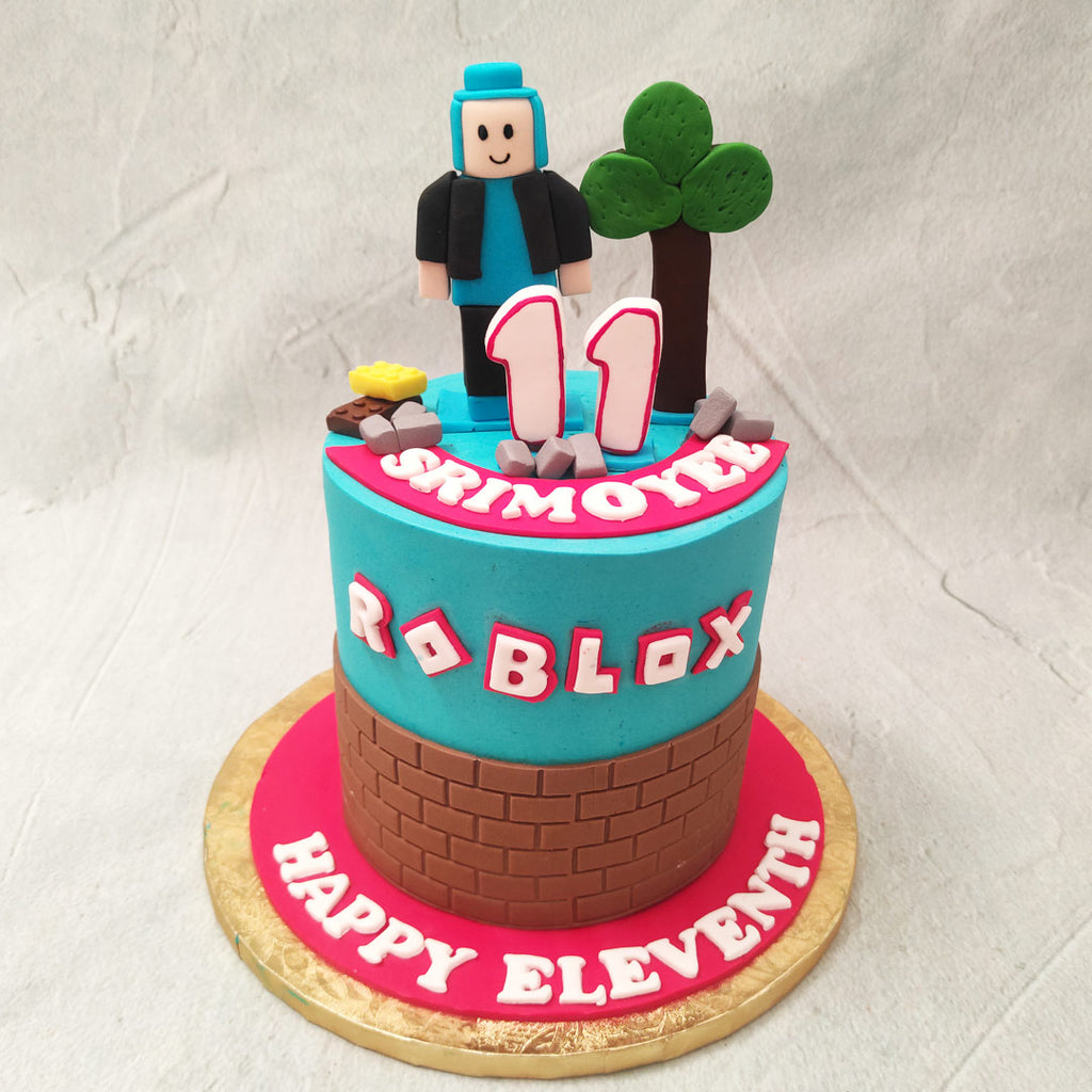 Roblox Lego Cake - Cakes by Shivani