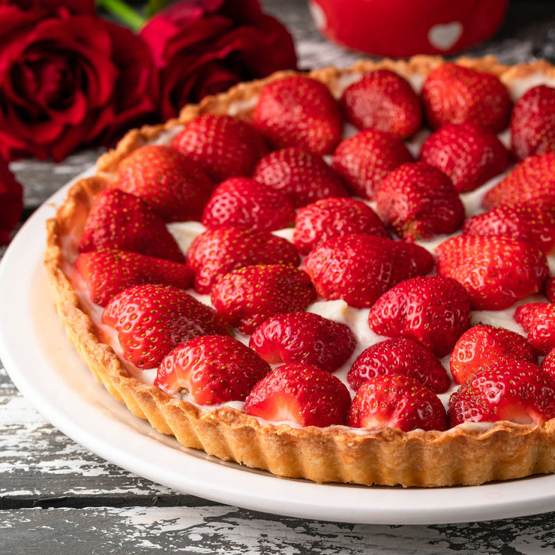 Strawberry Pie - Liliyum Patisserie & Cafe