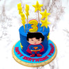 Is it a bird? Is it a plane? No, it's a superman cake here to save the day! this superman theme cake is here to be the hero your child needs on their special day.
