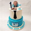 Boss Baby, the award-winning animation has been charming children everywhere since 2017, a trend we aim to keep going with this Boss Baby theme cake design.  This Baby Boss cake 1st birthday cake for kids was crafted in the spirit of humour and luscious entertainment to bring serve your guests and little one with some life-long memories 