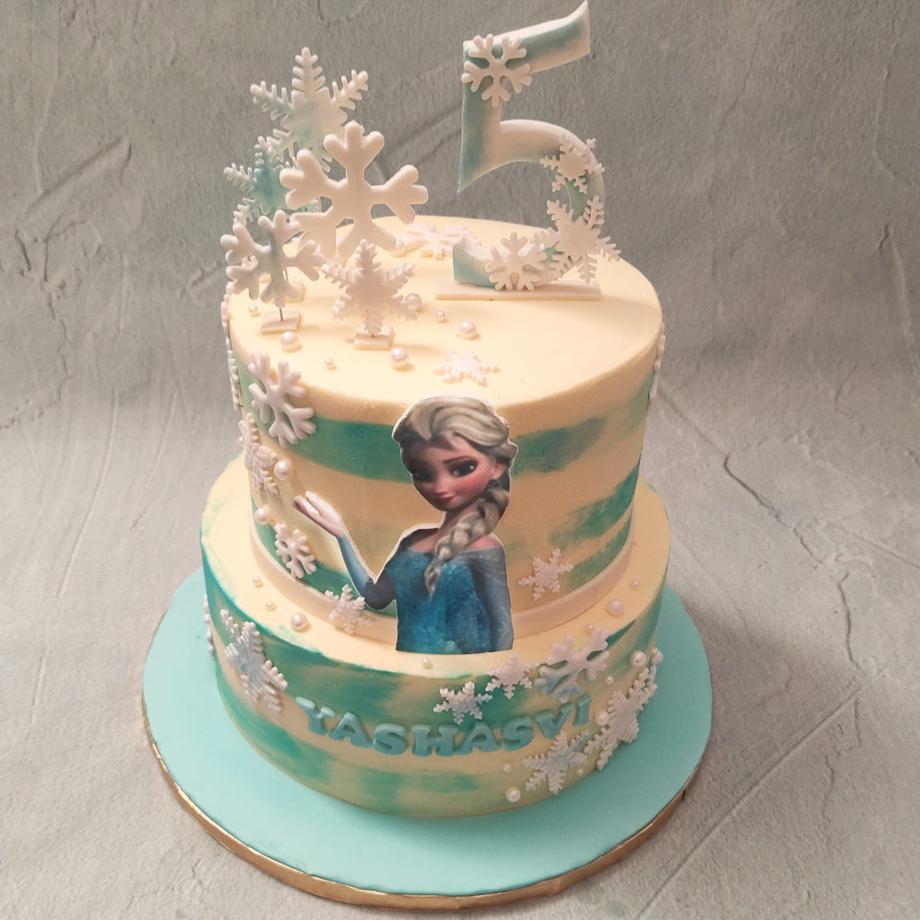 Two Tier Frozen Cake | Frozen Cake | Order Custom Cakes in ...