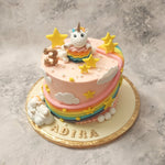  Whoever said life isn't all rainbows and unicorns, clearly hasn't tried our unicorn rainbow cake. This rainbow unicorn birthday cake design was meant to add a little more magic to your little one's special day