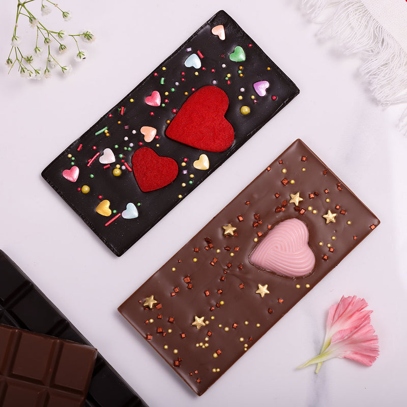 Valentine Chocolate Bars (Pack of 2)