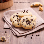 Vanilla choco chip cookies