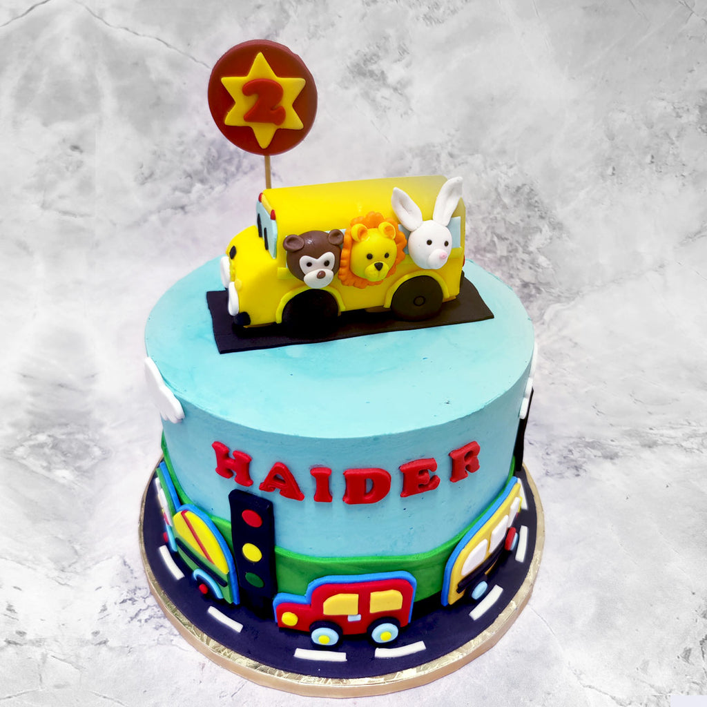 Baby Bus 2nd birthday cake Topper/Panda | Shopee Philippines