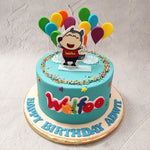  Similar to Peppa Pig, Wolfoo is a  webseries for kids launched on YouTube and created by Sconnect, a Vietnamese company and the inspiration behind this Wolfoo birthday cake for kids. 